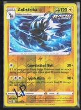 Pokemon Zebstrika Chilling Reign 051/198 Reverse Holo LP