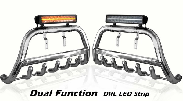 "Bull Stange + 17 \" LED Passend FüR Vw Transporter T5 2004-2010 Abnehmbare Name"-image