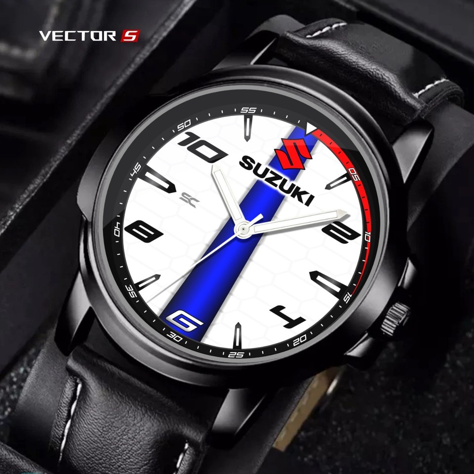 Stilecorse Moto Quartz Wristwatch Suzuki GSX-R 1000 Heritage Stripe ...