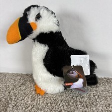 Aurora Destination Nation Puffin Mini Plush Stuffed Animal 8