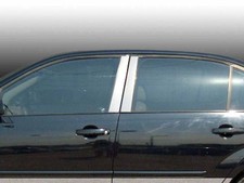 Qaa Fits Chevrolet Malibu 2004-2007 4 Pc Ss Pillar Post Trim Pp44105