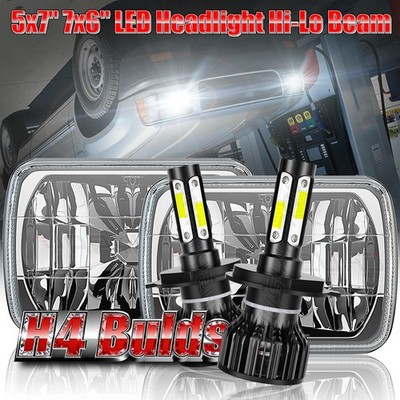 For Toyota Tacoma 1995-1997 & Pickup 5x7'' 7x6'' LED Headlights Hi/Lo H6054