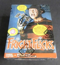 1988 OPC O-Pee-Chee Fright Flicks Unopened Wax Box (Tape) (BBCE)