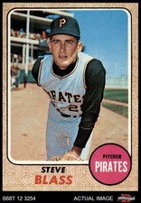 1968 Topps #499 Steve Blass Pirates 7 - NM