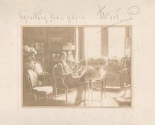 Prince Albert By Thurn And Taxis Autograph Photo Portrait Signed 1909 Signed