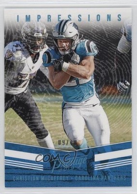 2019 Prestige Impressions Xtra Points Platinum 9/10 Christian McCaffrey 19ks
