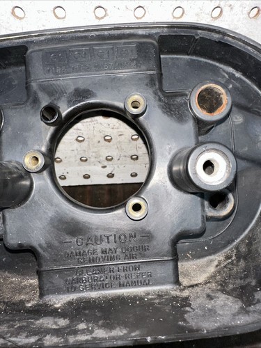 Harley 883 1200 Sportster Air Filter Box Backing Plate 29009-89B Modified (#402) - Picture 5 of 13