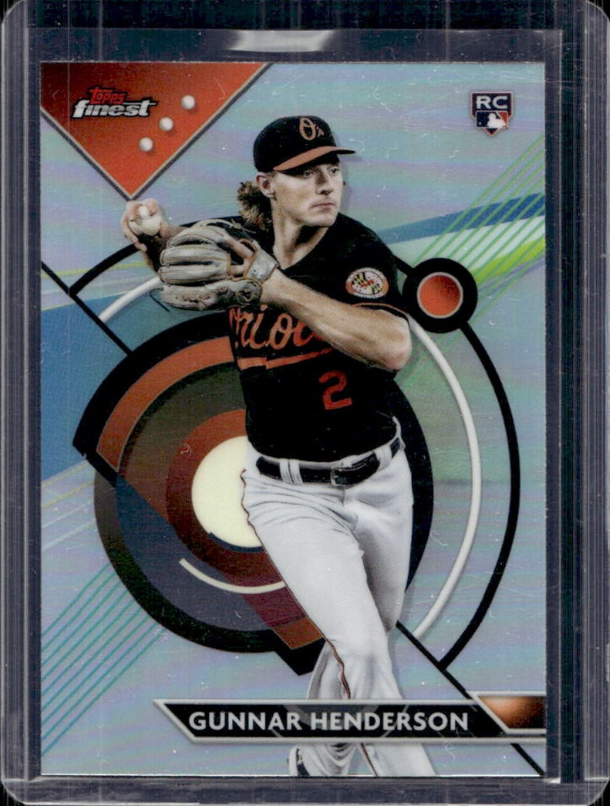 2023 Finest Gunnar Henderson RC Refractor Rookie #100 Orioles