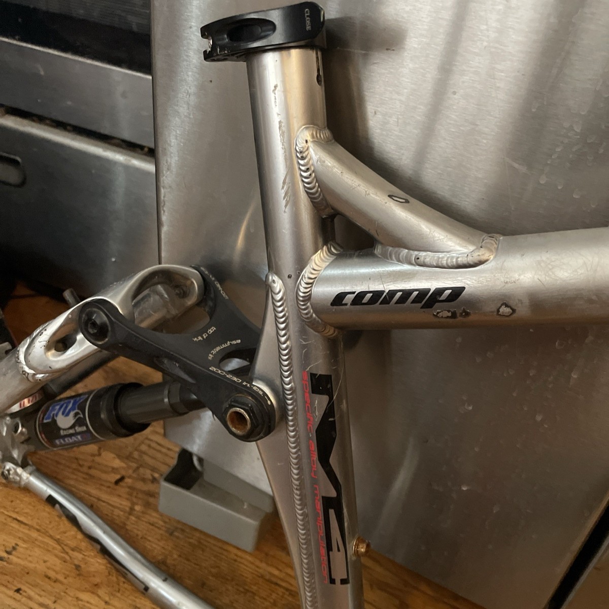 Specialized M4 Epic FSR Comp Mountain Bike Frame 17.5” | eBay