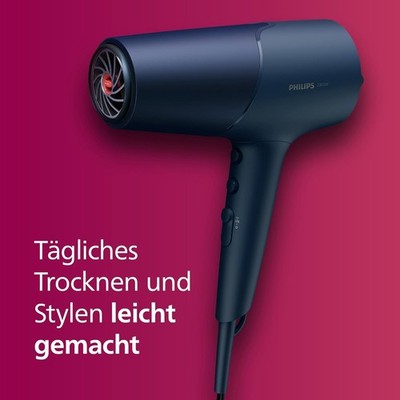Philips Haartrockner Föhn Haarpflege 5000 Series Volumendiffusor ThermoShield Te