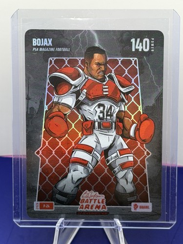 2025 Bo Jackson Battle Arena PSA Magazine Football Steel Bojax 140 Red!