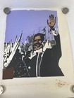 VTG Art Poster Political Figure Stylized Man in a Suit Waving — photo 1