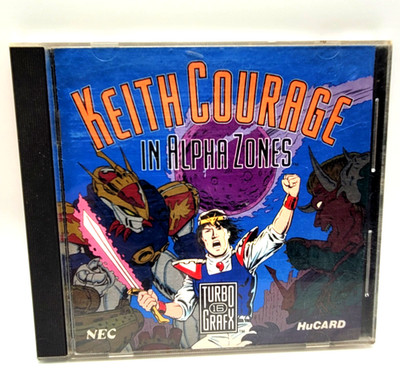 Keith Courage in Alpha Zones (TurboGrafx-16 HuCard)