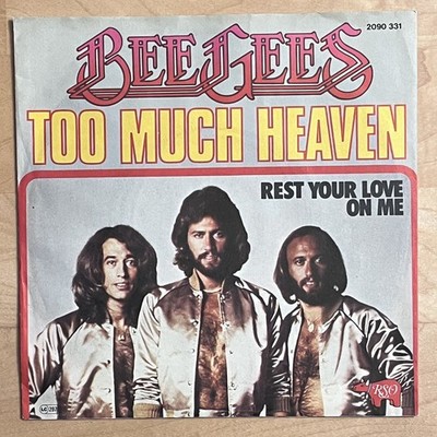 Vinyl 7'' Single: Bee Gees   Too Much Heaven   (VG/VG+)