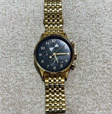 Hugo Boss Navigator Chronograph Gold Tone Black Dial 1513531 HB.306.1.34.2992