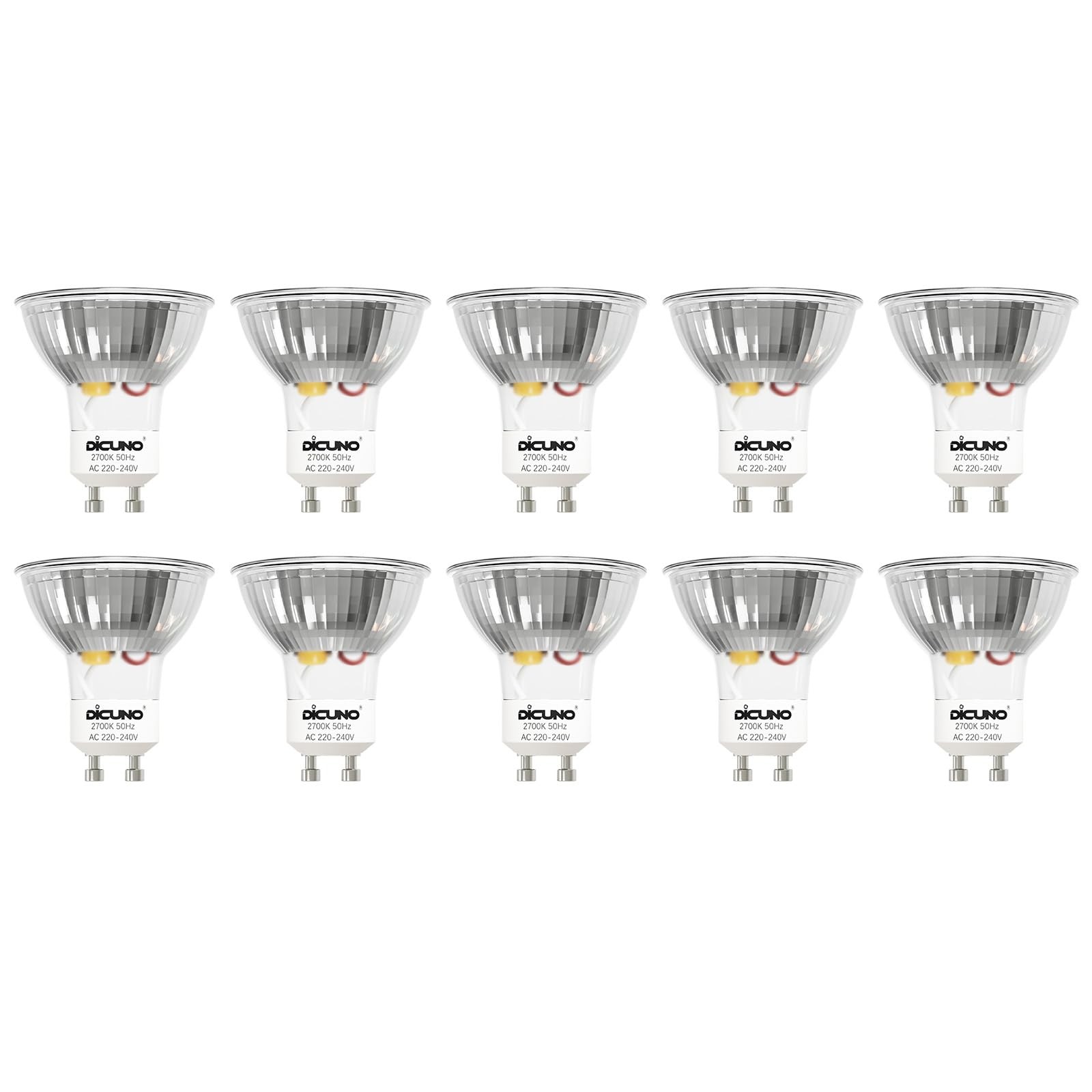 Ampoule LED GU10 5W économique de 400lm pour remplacer l'halogène