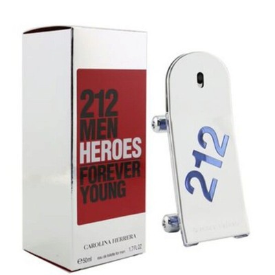 Carolina Herrera 212 Heroes Forever Young Men s 1.7oz EDT Spray 100% authentic