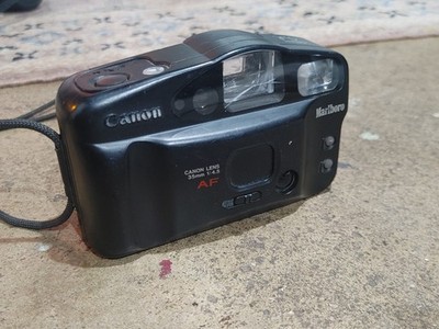 CANON MARLBORO Sure Shot Owl 35mm Film Camera - Tested - Read | eBay