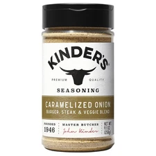 Kinder's Caramelized Onion Burger Rub and Seasoning, 9.1 oz.(FREE SHIPPING)