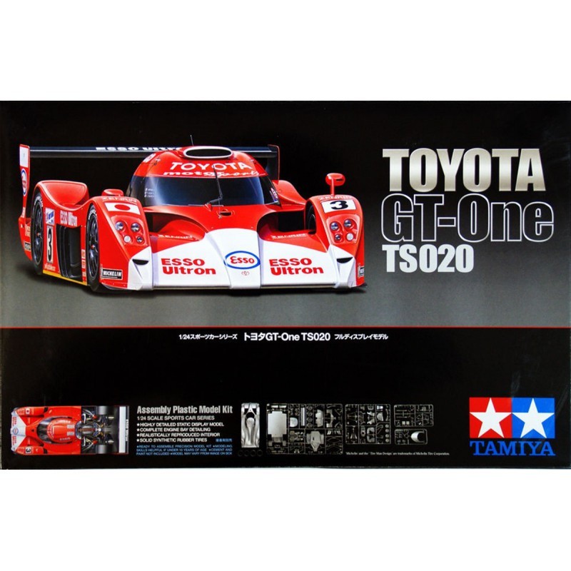Toyota GT-One TS020 maquette Tamiya 1/24 réplique officielle de collection pour passionné