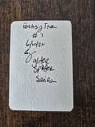 ACEO Original Art by SY Tree Green Leaves Fantasy Whimsical Series Glitter  — photo 4