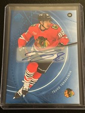 2025-26 UD SP Game Used Teuvo Teravainen Chicago Blackhawks BLUE AUTO #31