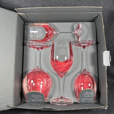 Riedel Vinum Tasting Set Varietal Specific Wine Glasses Set of 4