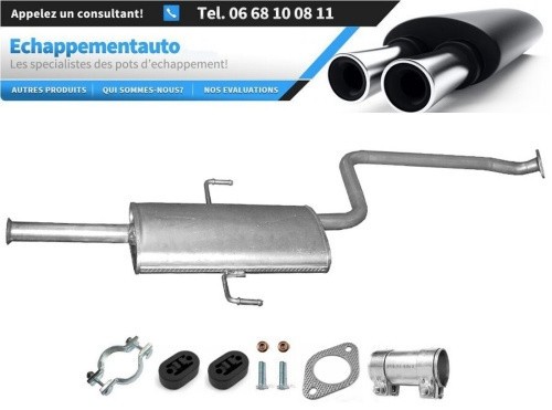 Silencieux intermédiaire Hyundai Matrix 2870017300 pot d'échappement
