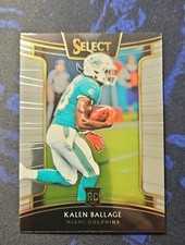 2018 Panini Select - Concourse Kalen Ballage #49 (RC) Miami Dolphins 