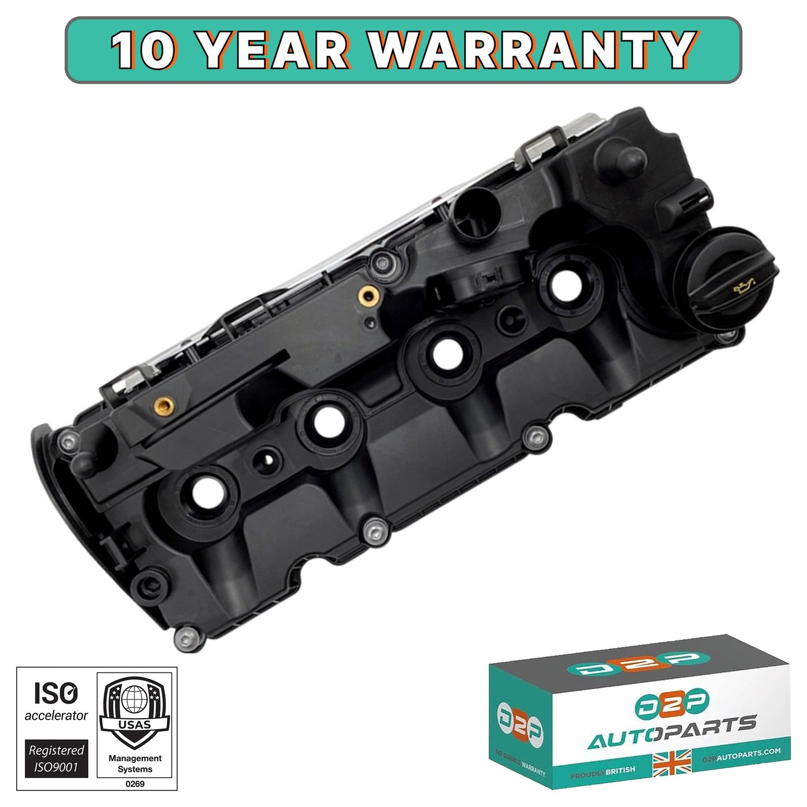 CYLINDER HEAD COVER FOR AUDI A1 A3 A4 B8 B9 A5 A6 C7 C8 Q2 Q3 Q5 TT 04L103469D