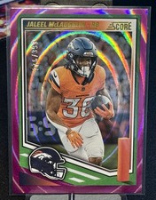 2025 Score - Jaleel McLaughlin #54 Ellipse /399 - Denver Broncos SP