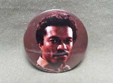 LANDO CALRISSIAN GERMAN ROLF SCHULTZ 1 1/4  BUTTON vintage 1983 Star Wars badge