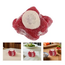 Artificial Pork Meat: Realistic Food Props - Simulation Faux Meat Model for