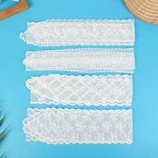 Sweet Lace Waistband Long Gauze Waist Belt Bow Tie Up Dress Jeans Belt