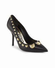 Moschino Teddy Studs 100 mm Pumps - Size EU 38 / US 8
