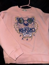 Kenzo Paris Kids Pink Crewneck Size 10A/140 SMALL