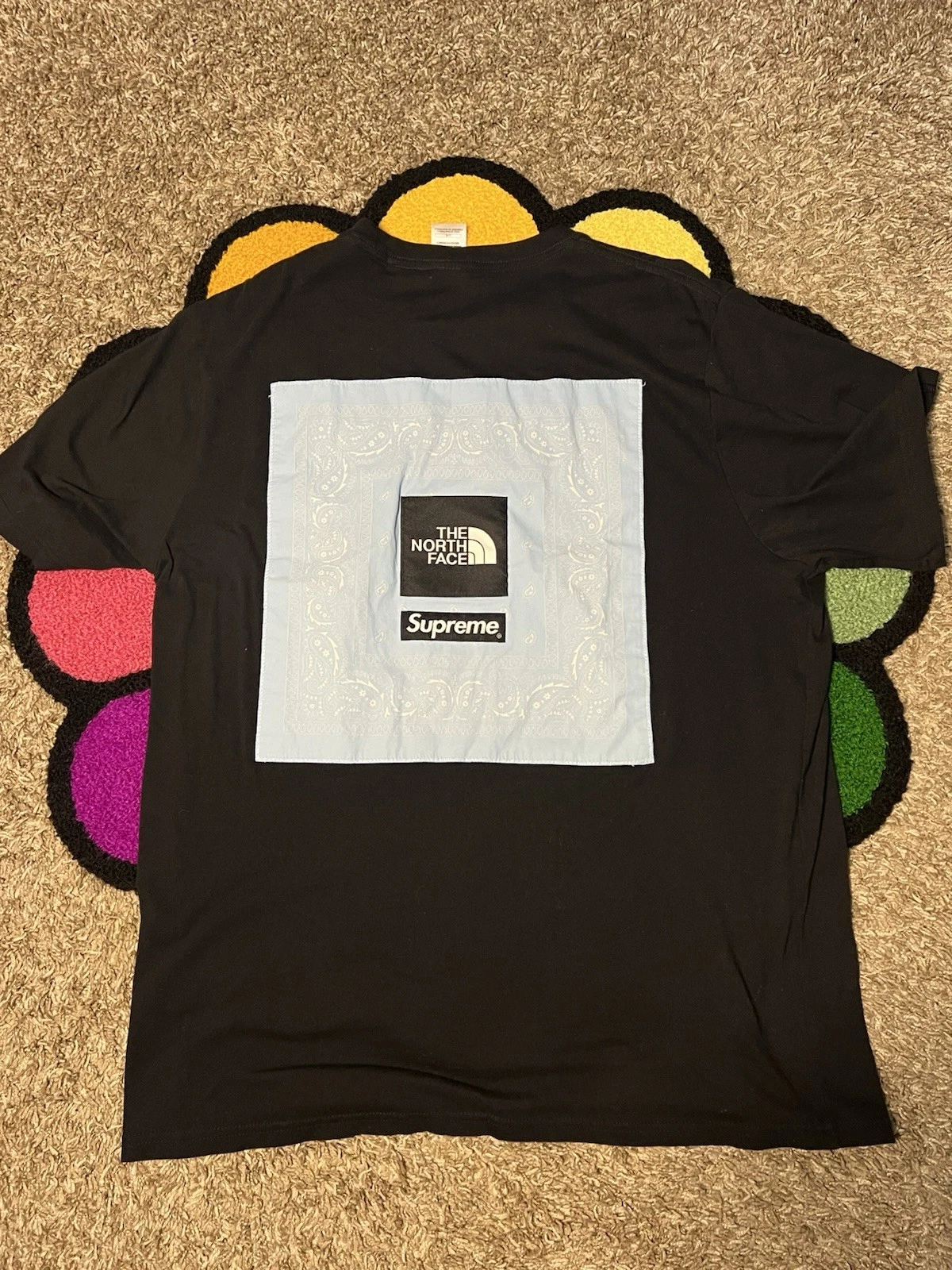 Tee shirt bandana Supreme The North Face L