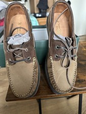 Samuel Windsor Men's Loafer Casual Dress Shoes Tan Brown, White Soul, Size 8