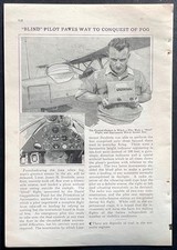 Jimmy Doolittle 1929 article “Blind Pilot Paves way to Conquest Fog” Guggenheim