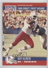 1990 Pro Set Draft Ray Agnew #678 0t3