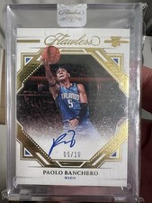 2022 Flawless - Flawless Finishes Paolo Banchero #FF-6 Gold 5/10 Number Match