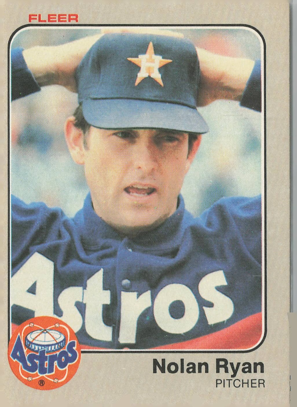 1983 Fleer Nolan Ryan #463 Astros