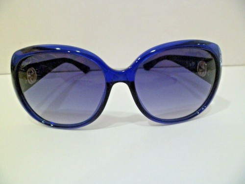 Genuine GUCCI GG 3794/F/S LWMC Women Sunglasses Blue ITALY