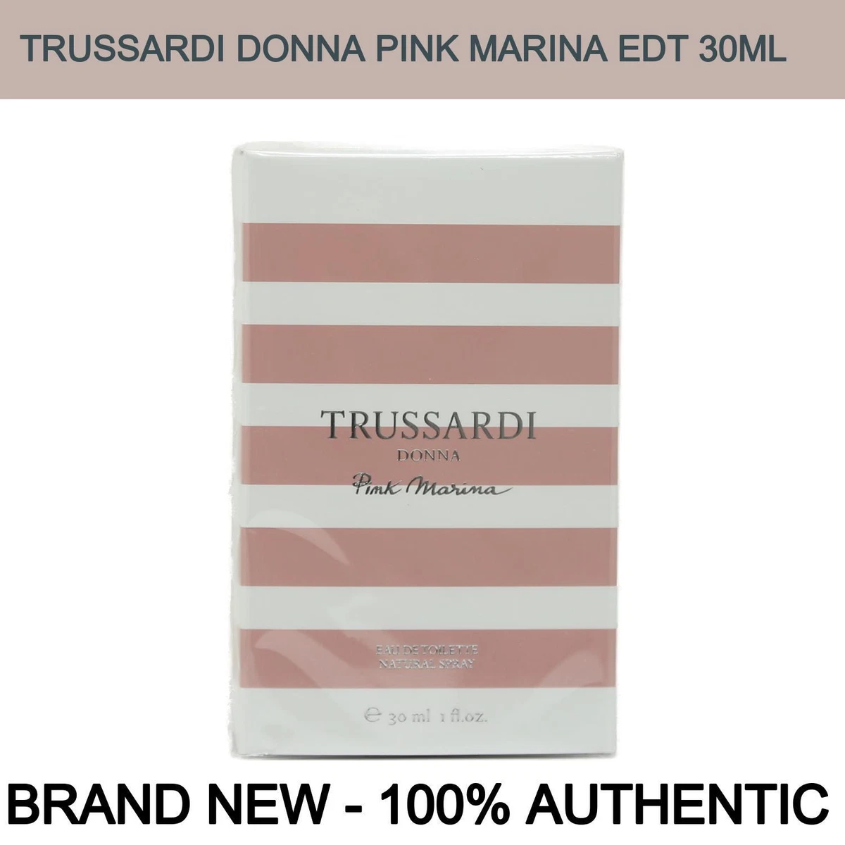 Trussardi Donna Pink Marina Eau de Toilette for Women 30ml 1oz Spray NEW