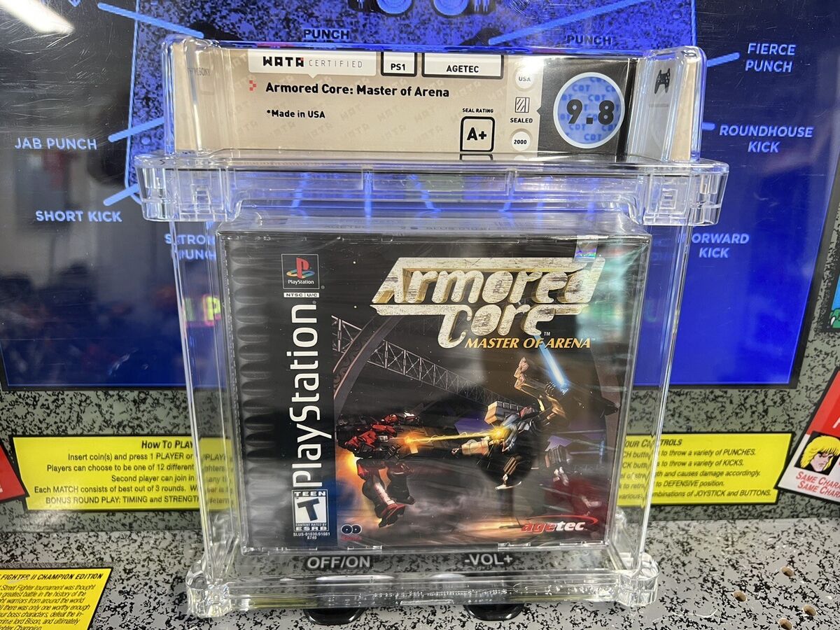 Armored Core: Master of Arena (Sony PlayStation 1, 2000) for sale online