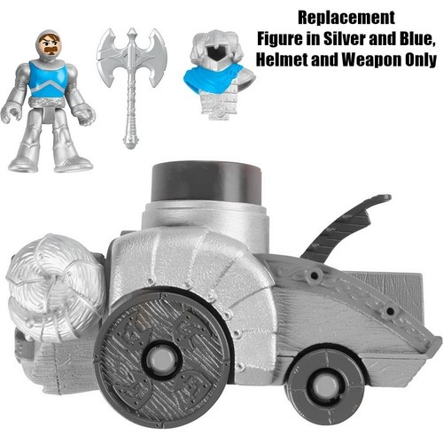 Replacement Figure, Helmet and Weapon for Imaginext Royal Battering Ram Playset - Picture 5 of 5