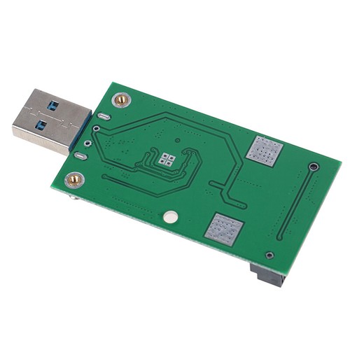 1Pc Mini USB 3.0 to PCIE mSATA External SSD PCBA Conveter Adapter Card_AUB=ME - Afbeelding 5 van 11