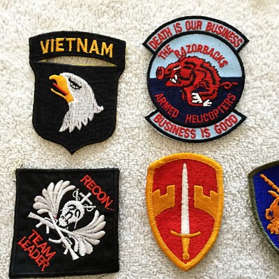 Vintage 12-Vietnam Patches (lot 2) | eBay