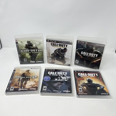 Call of Duty Modern Warfare 1,2, Advanced Warfare, Ghosts , Black Ops 1 & 3 Lot