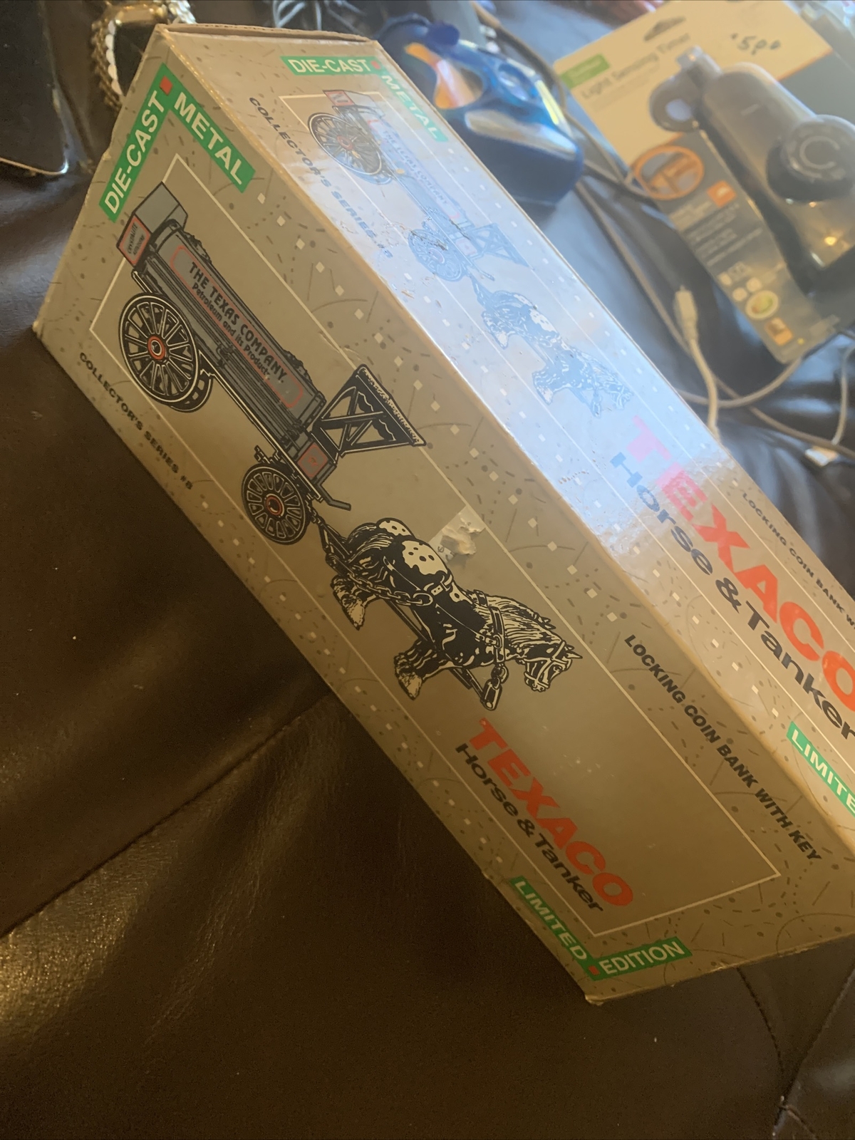 락킹 코인 뱅크 W | 키 TEXACO 1900S 말 및 유조선 ERTL 시리즈 8 수집 가능-Freehip.co.kr